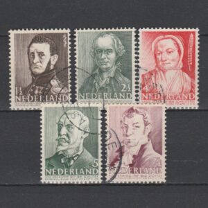 Nederland 1941 392-396 Zomerzegels gestempeld