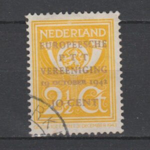 Nederland 1942 404 PTT gestempeld