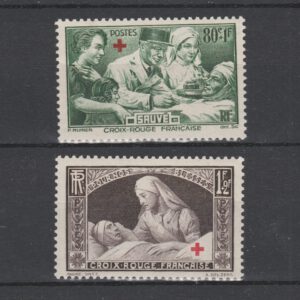 Frankrijk 1940 459-460 Rode Kruis