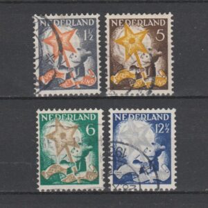 Nederland 1933 261-264 Kinderzegels gestempeld