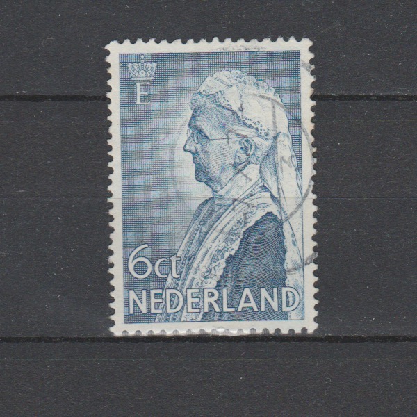 Nederland 1934 269 Emma-zegel gestempeld