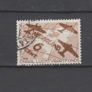 Nederland 1935 278 Luchtvaartfonds gestempeld