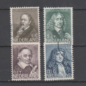 Nederland 1937 296-299 Zomerzegels gestempeld
