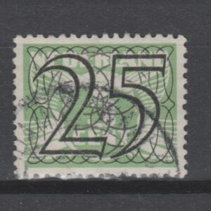 Nederland 1940 364 Tralie gestempeld