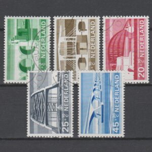 Nederland 1968 901-905 Zomerzegels gestempeld