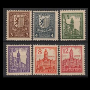 Duitsland 1946 Rusische Zone 156-161x