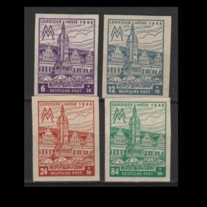 Duitsland 1946 Rusische Zone 162-165BX