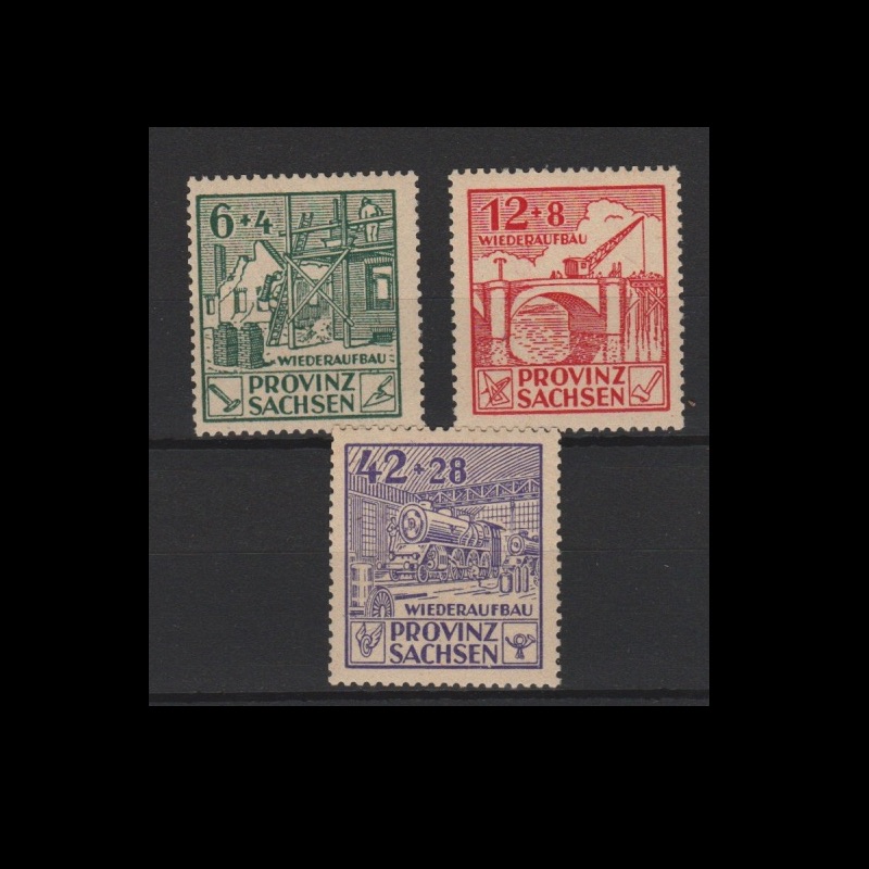 Duitsland 1946 Rusische Zone 87-89A