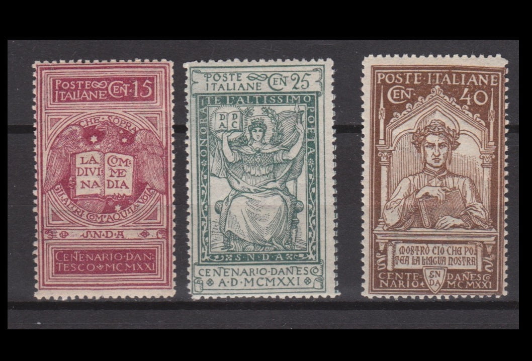 Italië 1921 116-118