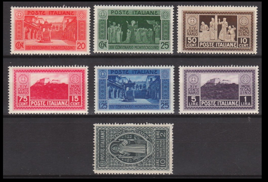 Italië 1929 262-268