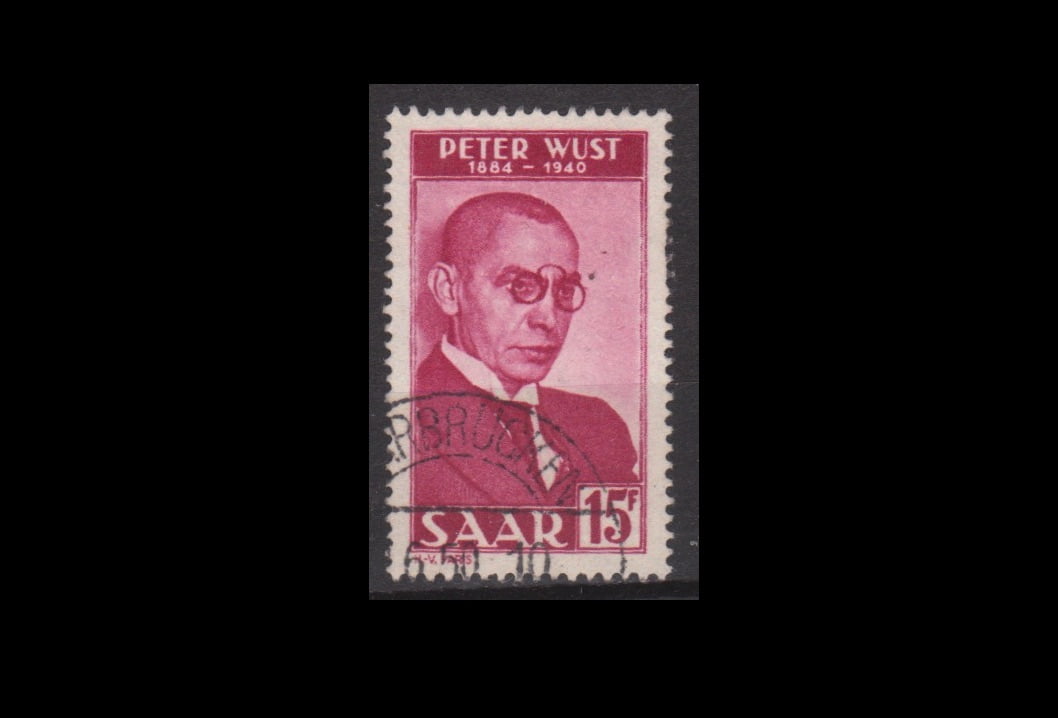 Duitsland 1950 Saar 290 gestempeld