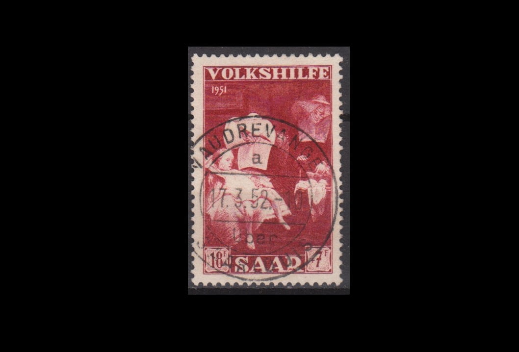Duitsland 1951 Saar 311 gestempeld