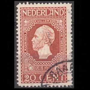 Nederland 1913 95 100 jaar Jubileum gestempeld
