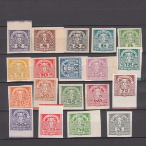 Oostenrijk 1920 293-311 x