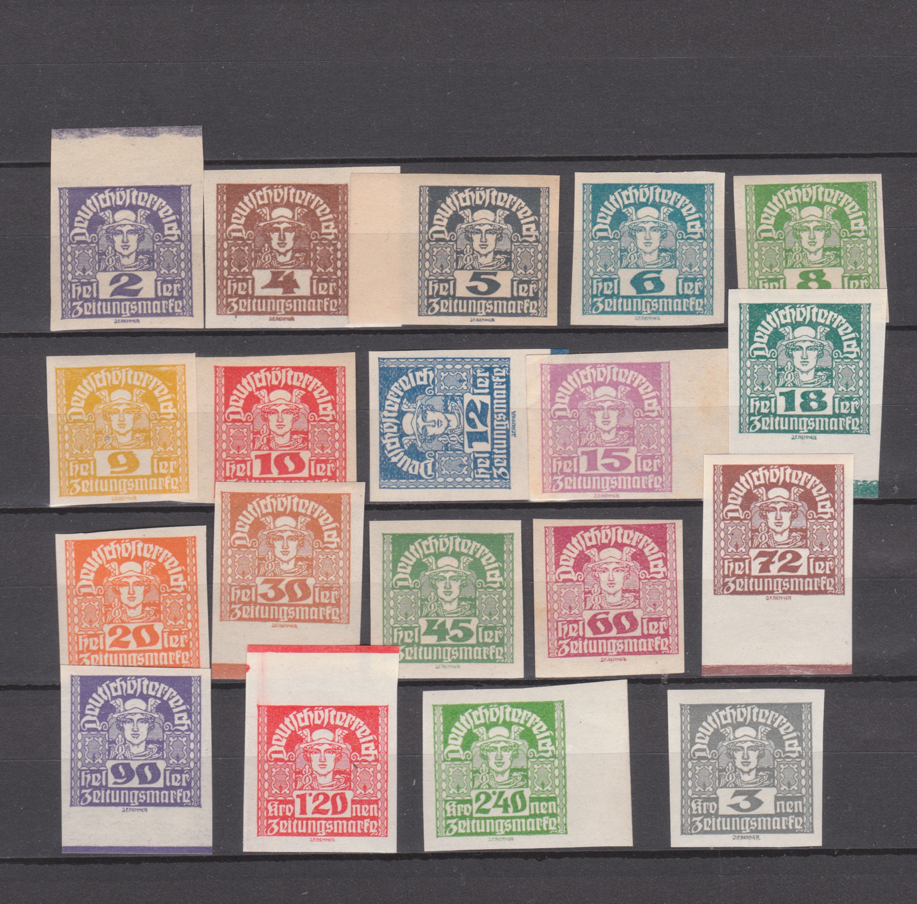 Oostenrijk 1920 293-311 x