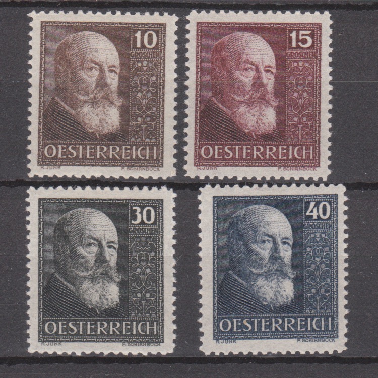 Oostenrijk 1928 494-497