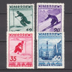 Oostenrijk 1936 623-626