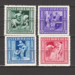 Oostenrijk 1936 628-631