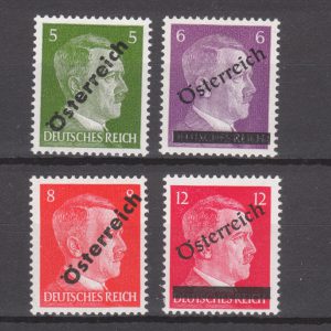 Oostenrijk 1945 660-663 Wiener uitgifte