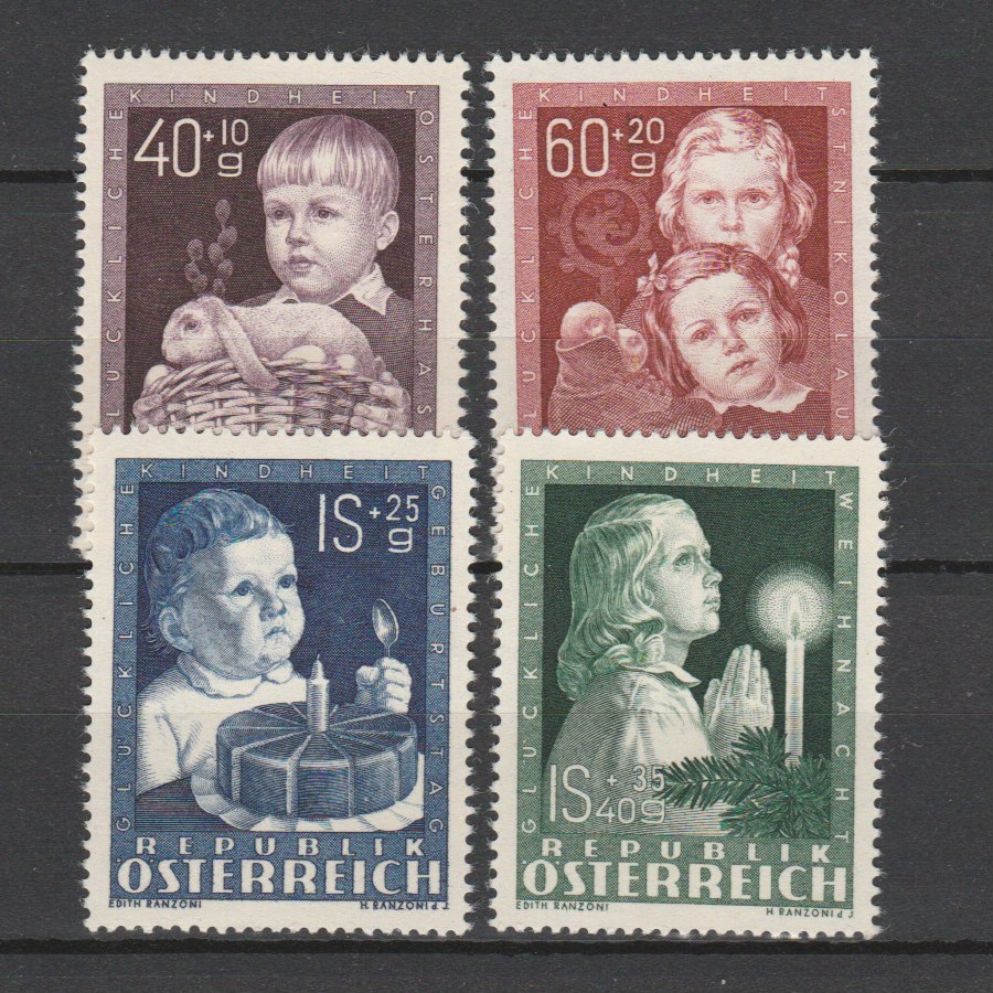 Oostenrijk 1949 929-932