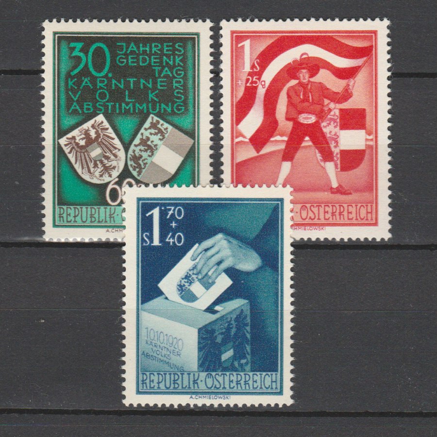 Oostenrijk 1950 952-954