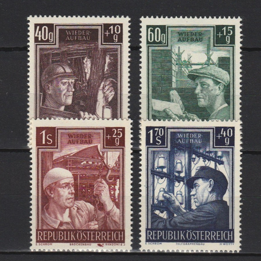 Oostenrijk 1951 960-963