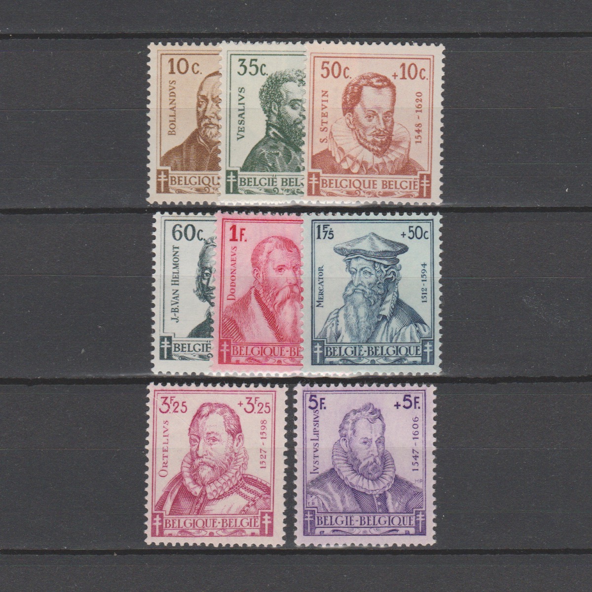 België 1942 593-600 Tuberculose (Vlaamse geleerden)