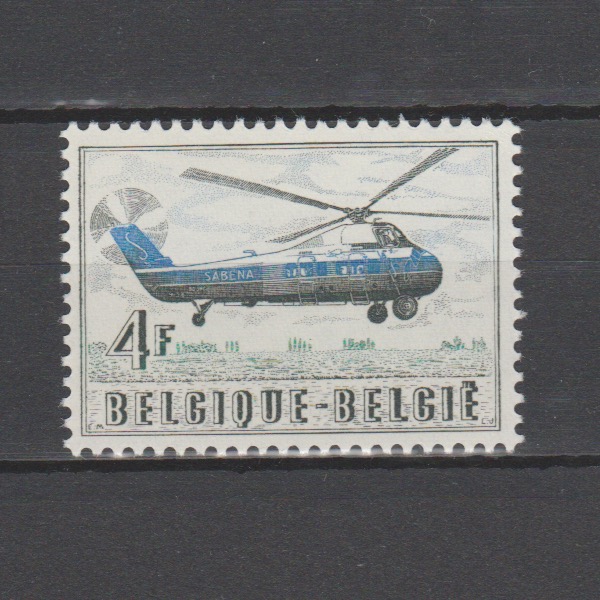 België 1957 1012 Helicopter SABENA