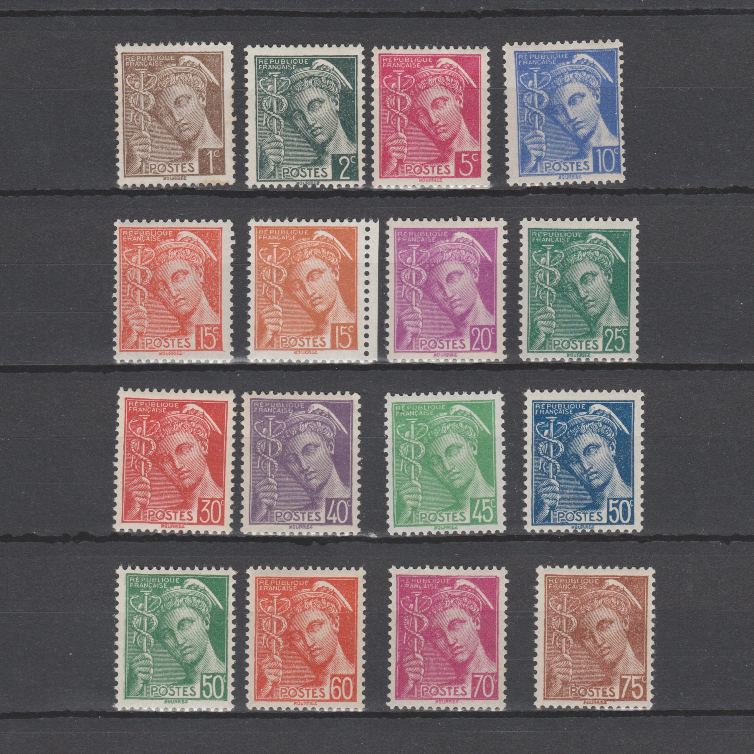 Frankrijk 1938 404-416A