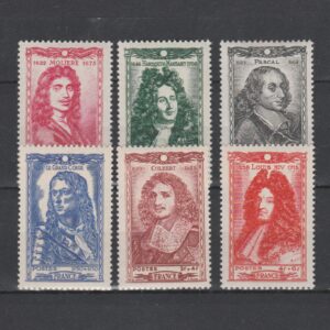 Frankrijk 1944 612-617 Beroemde mannen