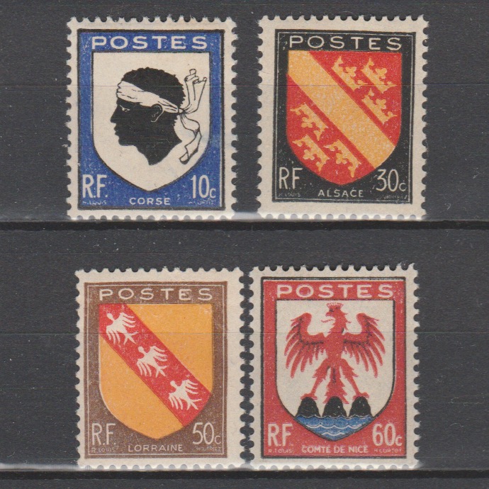 Frankrijk 1946 755-758