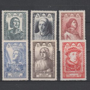 Frankrijk 1946 765-770 Beroemde mannen