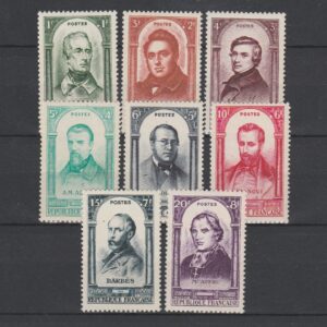 Frankrijk 1948 795-802 Beroemde mannen