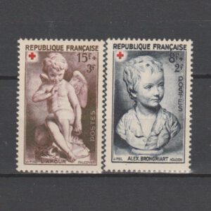 Frankrijk 1950 876-877 Rode Kruis