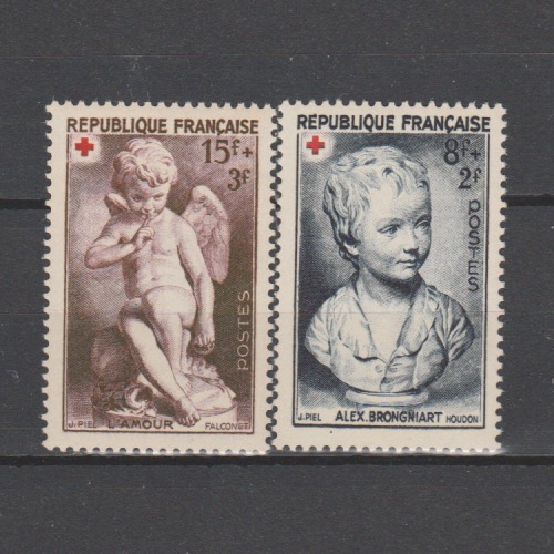 Frankrijk 1950 876-877 Rode Kruis