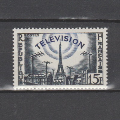 Frankrijk 1955 1022 Televisie