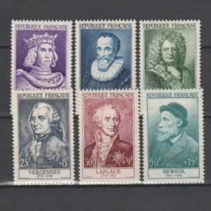 Frankrijk 1955 1027-1032 Broemde mannen