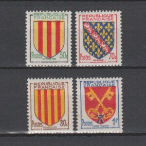 Frankrijk 1955 1044-1047 Provinciewapens