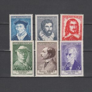 Frankrijk 1956 1066-1071 Beroemde mannen XVe en XXe eeuw