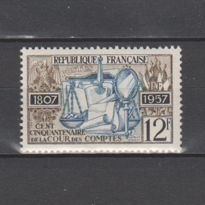 Frankrijk 1957 1107 Algemene rekenkamer