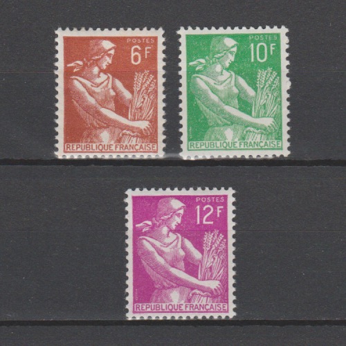 Frankrijk 1957 1115-1116 Moissonneuse