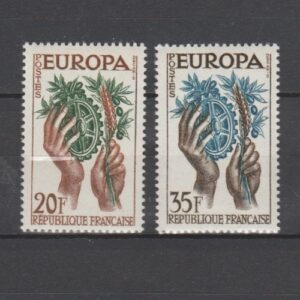 Frankrijk 1957 1122-1123 Eropa