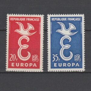Frankrijk 1958 1173-1174 Europa
