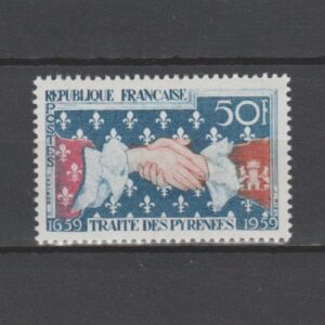 Frankrijk 1959 1223 Verdrag van Pyrenëen