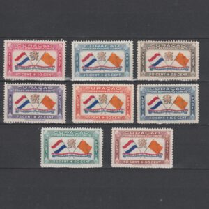Curaçao 1941 LP18-25 Luchtpost ongebruikt
