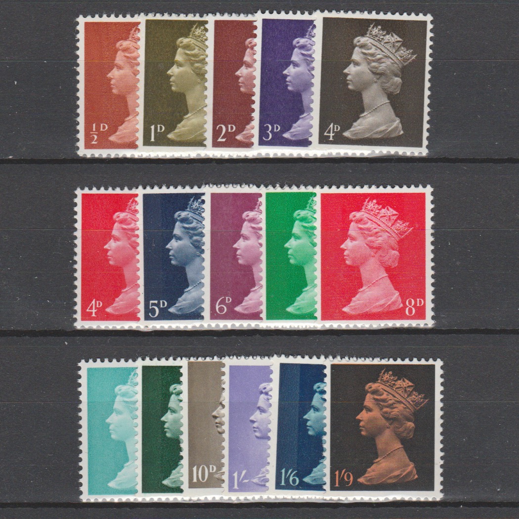Groot-Brittannië 1967 723-744 Machine