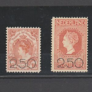 Nederland 1920 104-105 Opruimingsuitgifte