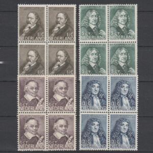 Nederland 1937 296-299 Zomerzegels blok van 4