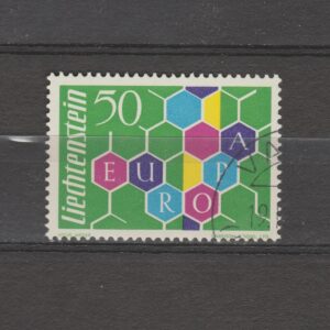 Liechtenstein 1960 398I Europa gestempeld