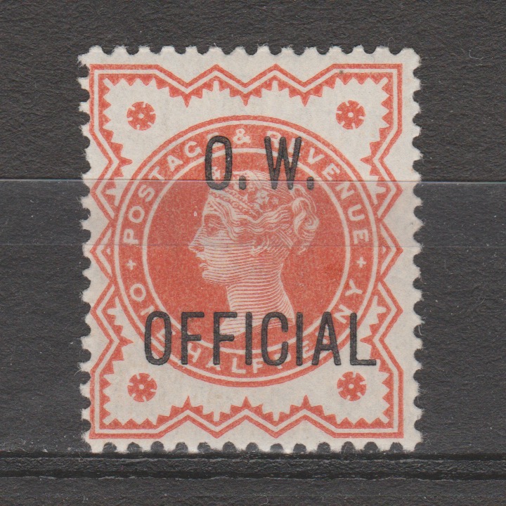 Groot-Brittannië 1896 O31 ongebruikt